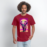 Elephant Love - dark red