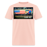 Train Art - blush pink 