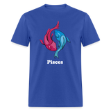 PISCES - royal blue