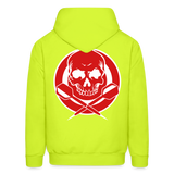 BULLSEYE Hoodie - safety green
