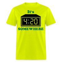 SOMEWHERE - safety green