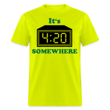 SOMEWHERE - safety green