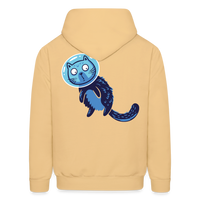 SPACE CAT 2 Hoodie - light yellow