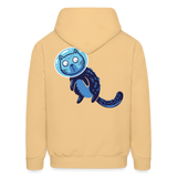 SPACE CAT 2 Hoodie - light yellow