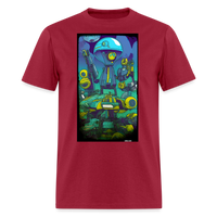 Robot Alien - dark red