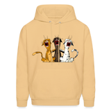 SINGERS Hoodie - light yellow