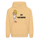 VACCINATED Hoodie - light yellow