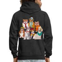 DOG LOVE Hoodie * Fundraiser * - charcoal grey