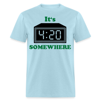 SOMEWHERE - powder blue