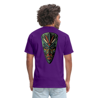 AFRICAN MASK - purple