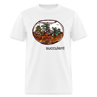 SUCCULENT - white