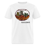 SUCCULENT - white