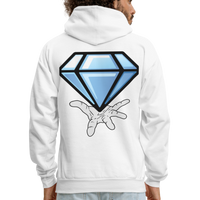 DIAMOND Hoodie - white