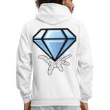 DIAMOND Hoodie - white