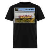 Train Art - black