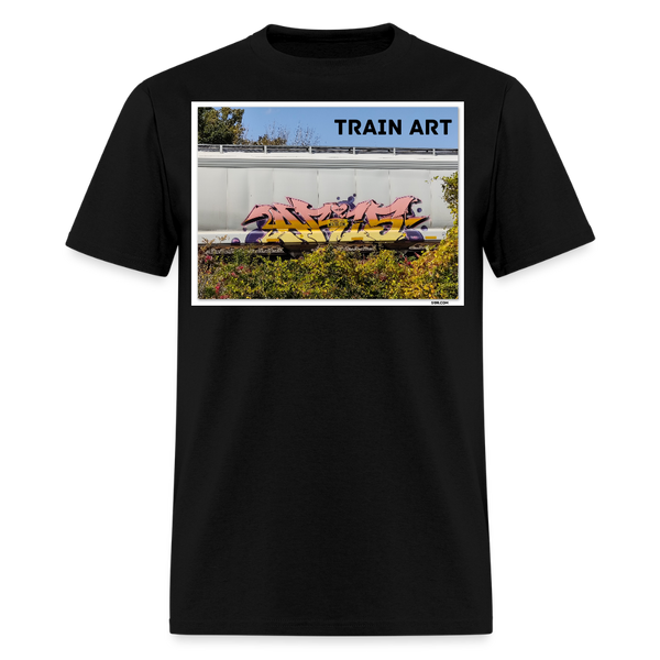 Train Art - black