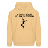 CHICS IN MY BASEMENT Hoodie - light yellow