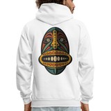AFRICAN MASK 2 Hoodie - white