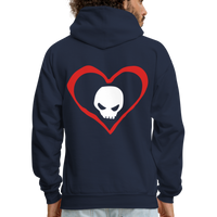 DARK LOVE Hoodie - navy
