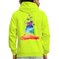 PEACE Hoodie - safety green