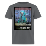 Train Art - charcoal