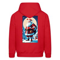 Santa Claus Hoodie - red