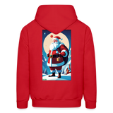 Santa Claus Hoodie - red