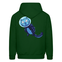 SPACE CAT 2 Hoodie - forest green