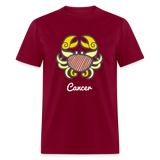 CANCER - burgundy