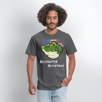 Alligator Alcatraz - charcoal