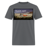 Train Art - charcoal