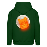 TO THE MOON Hoodie - forest green