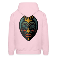 AFRICAN MASK 5 Hoodie - pale pink