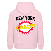 CRACK Hoodie - pale pink