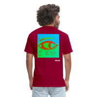I C U - dark red