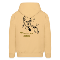 WHAT'S UP Hoodie - light yellow