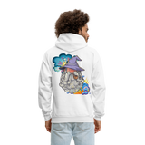 WIZARD SMOKE Hoodie - white