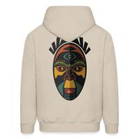 AFRICAN MASK 3 Hoodie - Sand