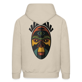 AFRICAN MASK 3 Hoodie - Sand