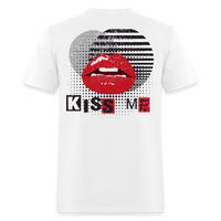 KISS ME - white