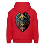 AFRICAN MASK 5 Hoodie - red