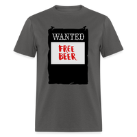 FREE BEER - charcoal