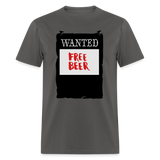 FREE BEER - charcoal