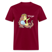 VIRGO - burgundy