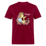 VIRGO - burgundy