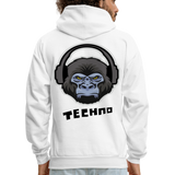 TECHNO 3 Hoodie - white