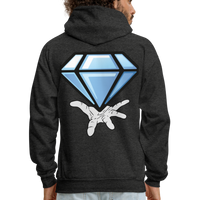 DIAMOND Hoodie - charcoal grey