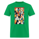 Cats - bright green