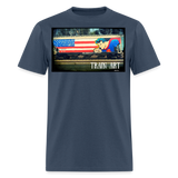 Train Art -  blue dusk