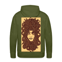 Medusa - olive green